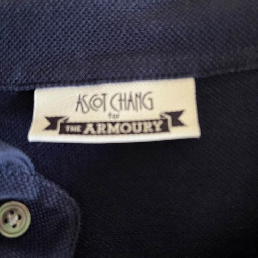 Ascot Chang Polo--Blue, XXL, NEVER WORN